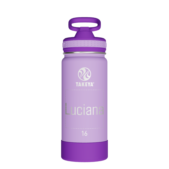 Actives Kids Water Bottle With Straw Lid - customized