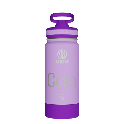 Actives Kids Water Bottle With Straw Lid - customized
