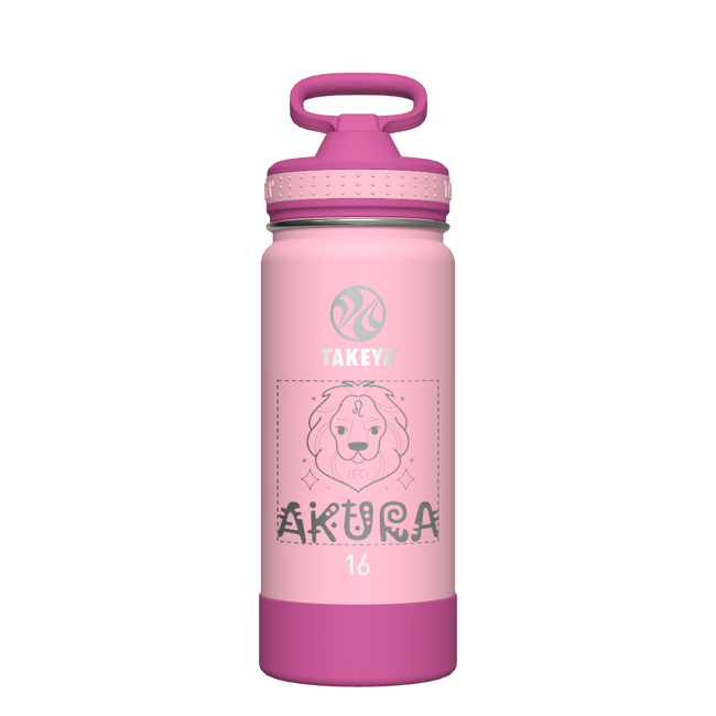 Actives Kids Water Bottle With Straw Lid - customized