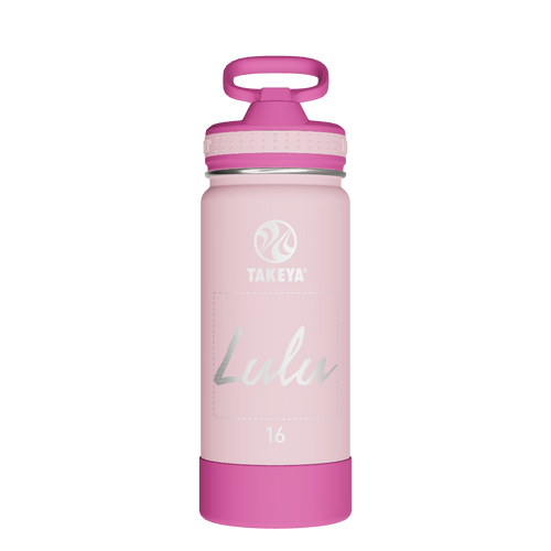 Actives Kids Water Bottle With Straw Lid - customized