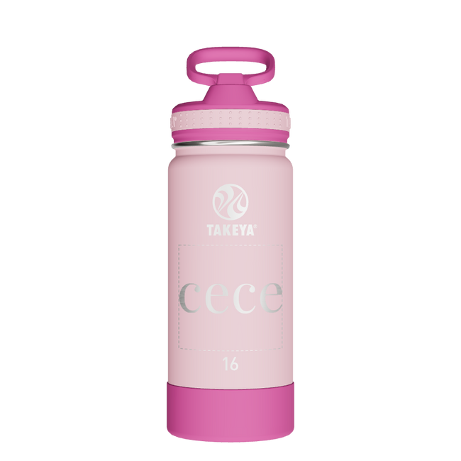 Actives Kids Water Bottle With Straw Lid - customized