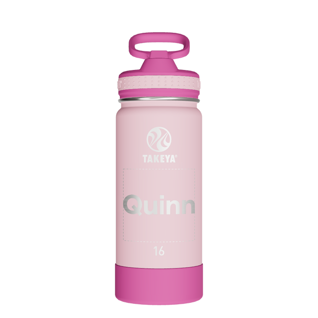 Actives Kids Water Bottle With Straw Lid - customized