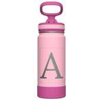 Actives Kids Water Bottle With Straw Lid - customized