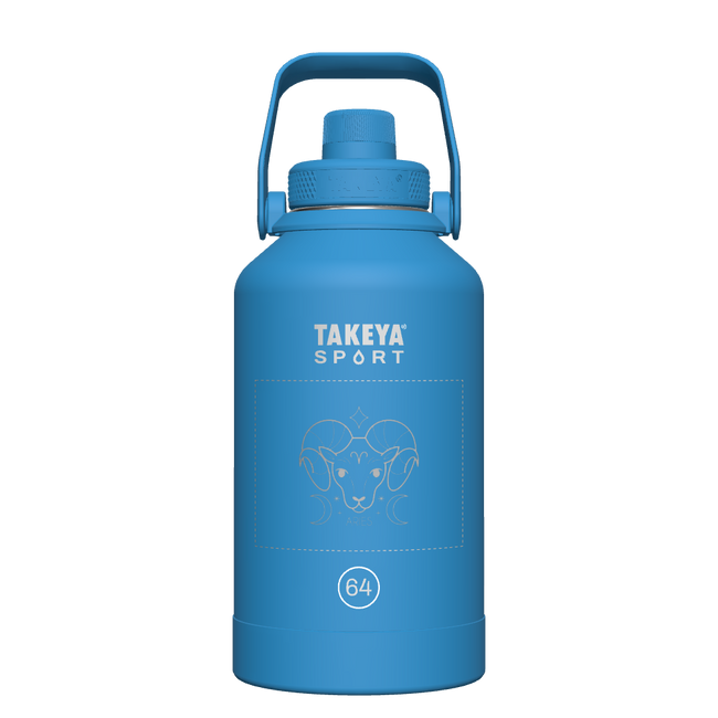 Sport Water Bottle With Spout Lid - customized