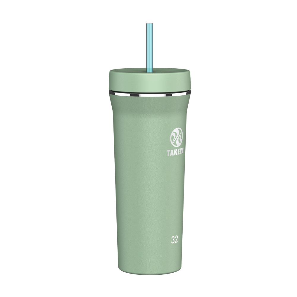 yoelike 32 oz Tumbler with Handle and Lid and Straw, Stainless Steel,  Vacuum Insulated Iced Coffee T…See more yoelike 32 oz Tumbler with Handle  and