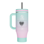 40oz Straw Tumbler With Handle - customized