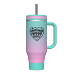 40oz Ombre Straw Tumbler - customized