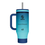40 oz Straw Tumbler With Handle - customized