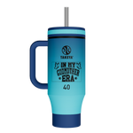 40oz Straw Tumbler With Handle - customized