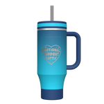 40 oz Straw Tumbler With Handle - customized