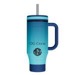 40oz Straw Tumbler With Handle - customized