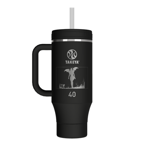 Straw Tumbler With Handle - customized