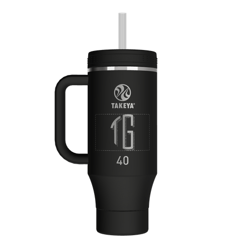 Straw Tumbler With Handle - customized
