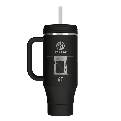 Straw Tumbler With Handle - customized