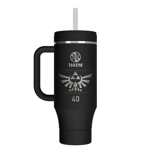 Straw Tumbler With Handle - customized