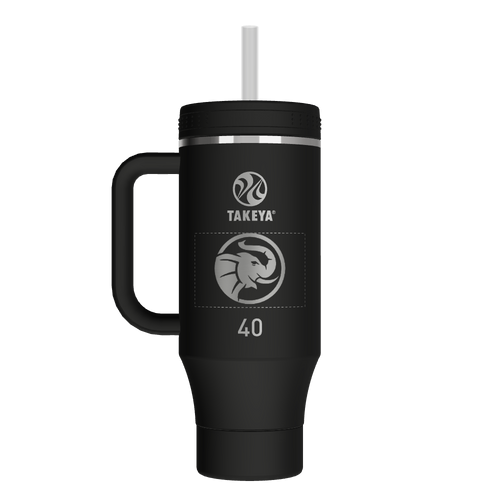 Straw Tumbler With Handle - customized