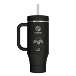 40oz Straw Tumbler With Handle - customized