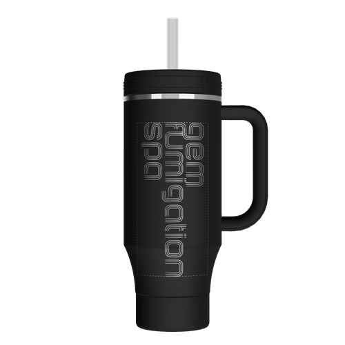 Straw Tumbler With Handle - customized