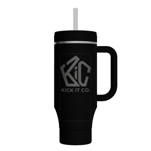 Straw Tumbler With Handle - customized