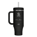 40oz Straw Tumbler With Handle - customized