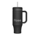 40 oz Straw Tumbler With Handle - customized