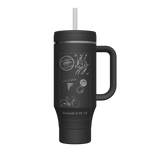 40 oz Straw Tumbler With Handle - customized