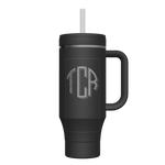 40 oz Straw Tumbler With Handle - customized