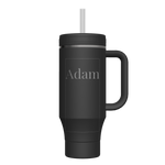 40 oz Straw Tumbler With Handle - customized