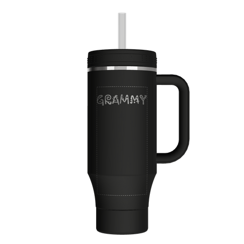 40oz Straw Tumbler With Handle - customized