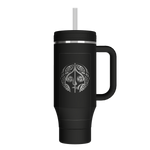 40oz Straw Tumbler With Handle - customized