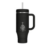 40oz Straw Tumbler With Handle - customized