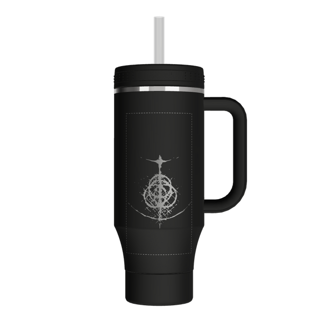 40oz Straw Tumbler With Handle - customized