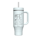 40 oz Straw Tumbler With Handle - customized