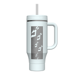 40 oz Straw Tumbler With Handle - customized