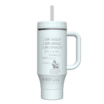40 oz Straw Tumbler With Handle - customized
