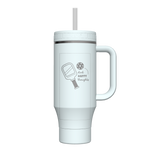 40 oz Straw Tumbler With Handle - customized