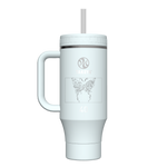 40 oz Straw Tumbler With Handle - customized