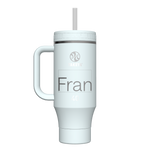 40 oz Straw Tumbler With Handle - customized