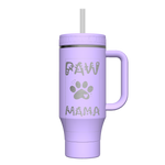 40 oz Straw Tumbler With Handle - customized
