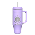 40 oz Straw Tumbler With Handle - customized
