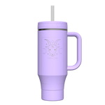 40 oz Straw Tumbler With Handle - customized