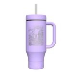 40 oz Straw Tumbler With Handle - customized