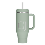 40oz Straw Tumbler With Handle - customized