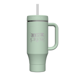 40 oz Straw Tumbler With Handle - customized