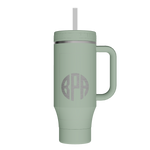 40oz Straw Tumbler With Handle - customized