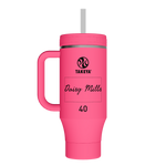 40oz Straw Tumbler With Handle - customized