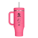 40oz Straw Tumbler With Handle - customized