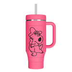 40oz Straw Tumbler With Handle - customized