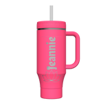 40 oz Straw Tumbler With Handle - customized