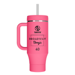 40oz Straw Tumbler With Handle - customized